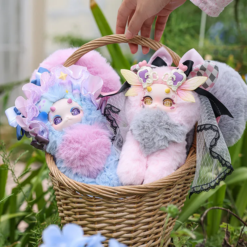 TuTuLong MaoMaoLong Traumtagebuch-Serie Blindbox Niedliches Häschen Anime-Modell Mystery Box Plüschpuppe Schreibtischdekoration Blindbox Geschenke Spielzeug