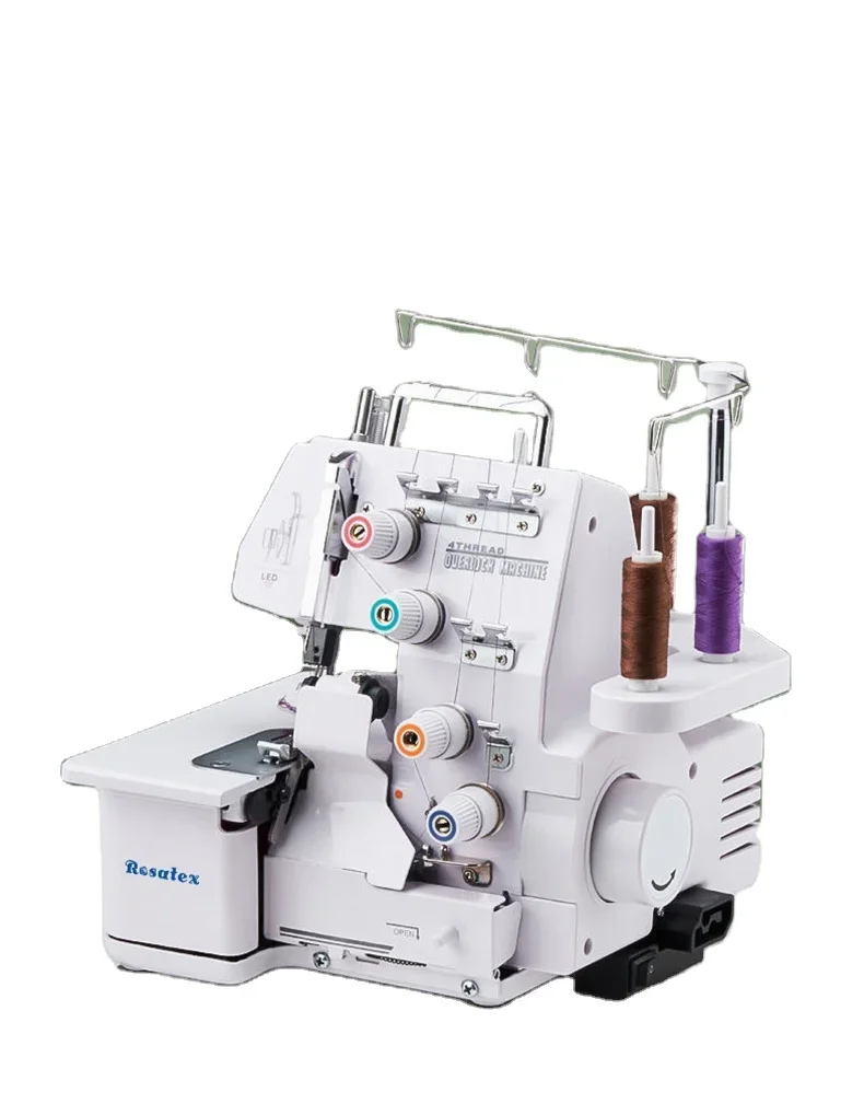 Rosatex 434-4  2\ 3 \4 Thread Portable High Speed Domestic Overlock Sewing Machine