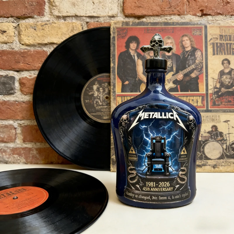 Metallica 45e verjaardag whisk - Glass Decanter Whiskey recensie en prijs