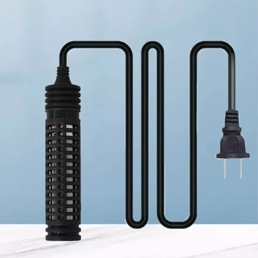 

17-34 ° Погружной нагреватель для аквариума с цифровым дисплеем, регулируемый термостат, 25-75 Вт