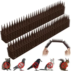 10 Pc Fence Wall Spikes Bird Repellents Available on Orchard Farms for Pigeons Spikes Raccoon Cat Outdoor Gardens Garden Netting