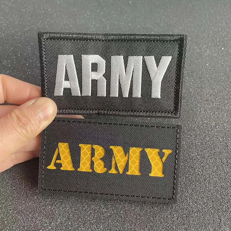 Parches tácticos IR reflectantes – Emblemas ejército, marina y Edelweiss - imagen 4