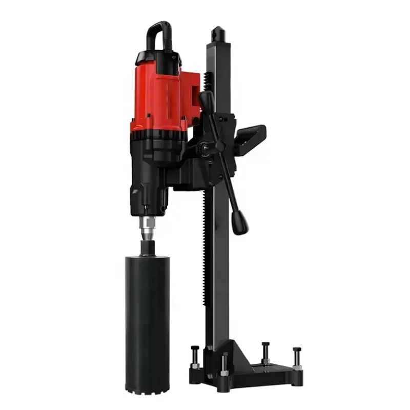 Furadeira de Impacto Elétrica Jindu TGS 9230 3600W de Alta Potência, Furadeira de Concreto 230mm com Fonte de Água, Diamante, Suporte OEM