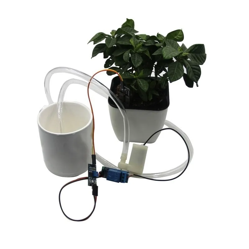 for arduino Automatic irrigation module DIY kit soil moisture detection automatic water pumping