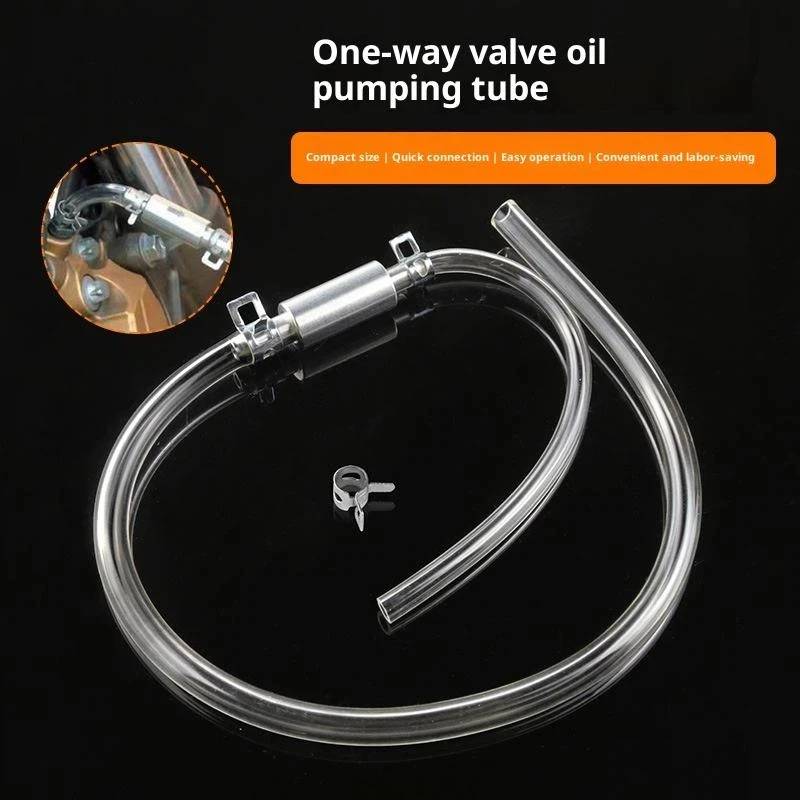 

AM. 1PC Car Clutch Brake Bleeder Hose Hydraulic Clutch One Way Valve Tube Bleeding Tool Replacement Adapter Kit Auto Accessories
