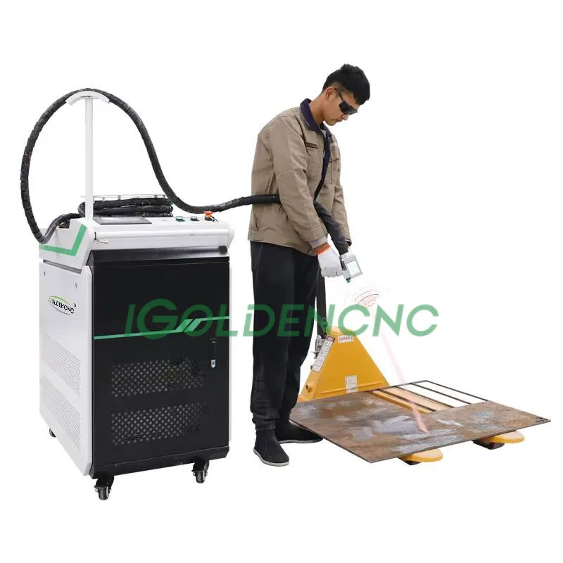 1000 Вт портативный ручной импульсный волокон для удаления ржавчины Hine лазерный очиститель краски для дерева