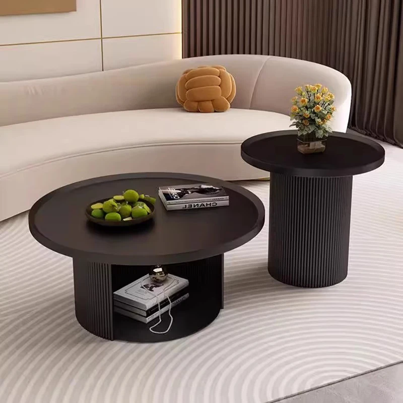 Minimalist style side table space saving design, coffee table living room furniture