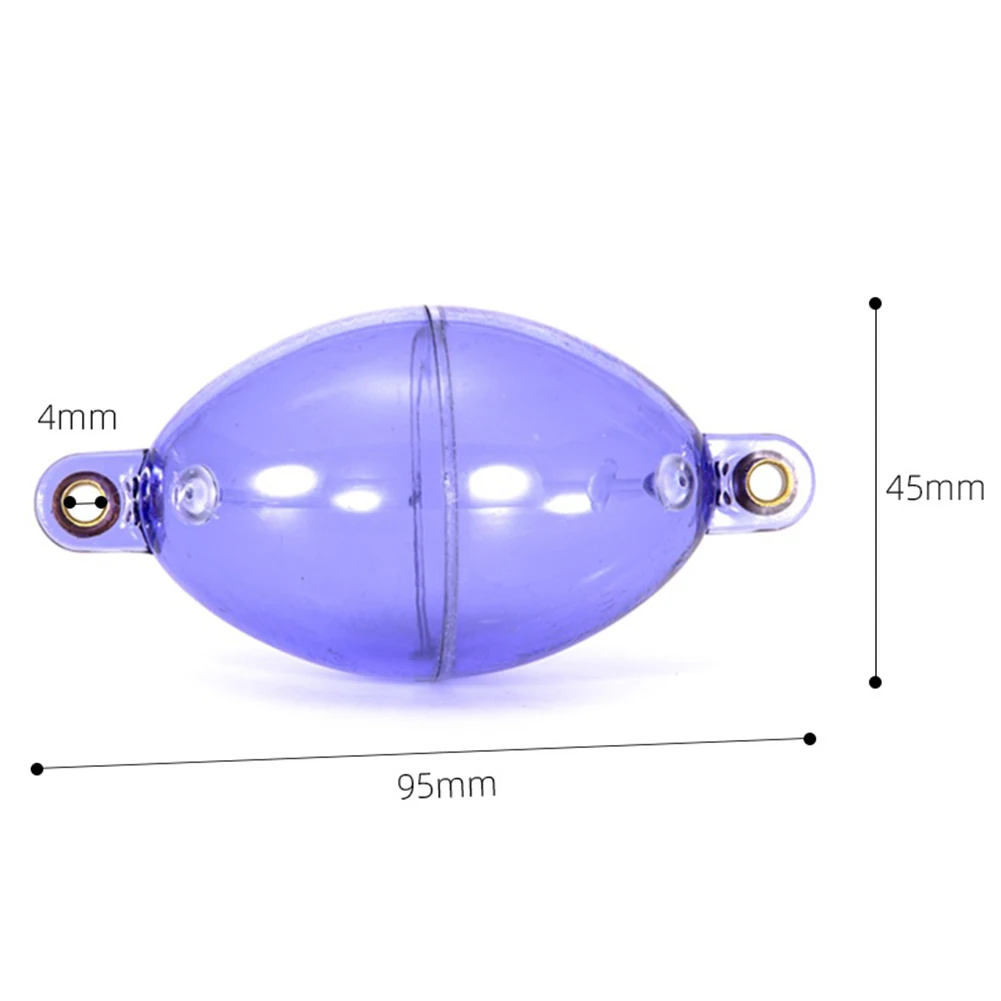 5 قطعة حقن المياه فقاعة تعويم جوفاء الكرة الصيد العائمة العوامة بوبر لملحقات عشاق الصيد في الهواء الطلق #6