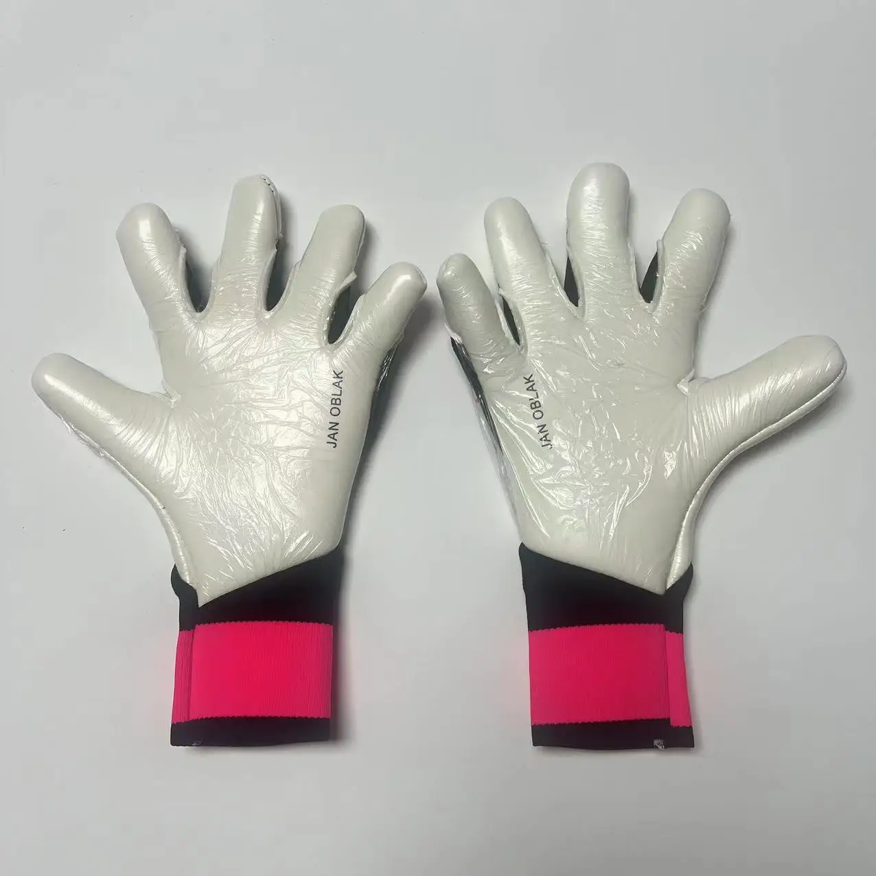Guantes de portero de fútbol profesionales de látex para hombres y niños, guantes de partido de Fútbol de dedo fuerte