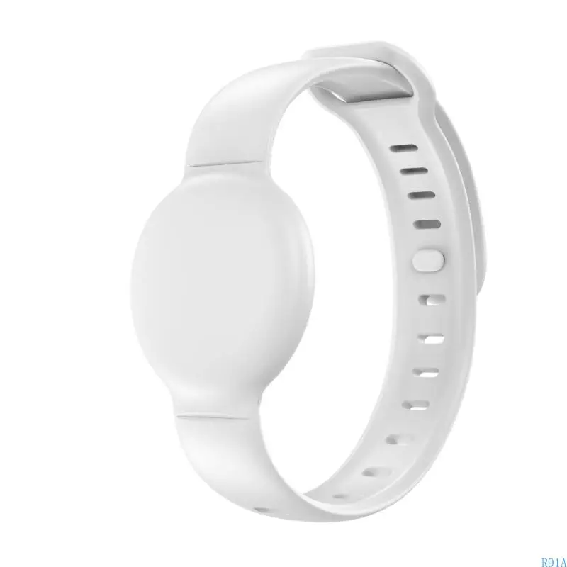 R91Aソフトシリコーンリストバンドロケータートラッカーロケータートラッカーデバイス用ケースホルダー