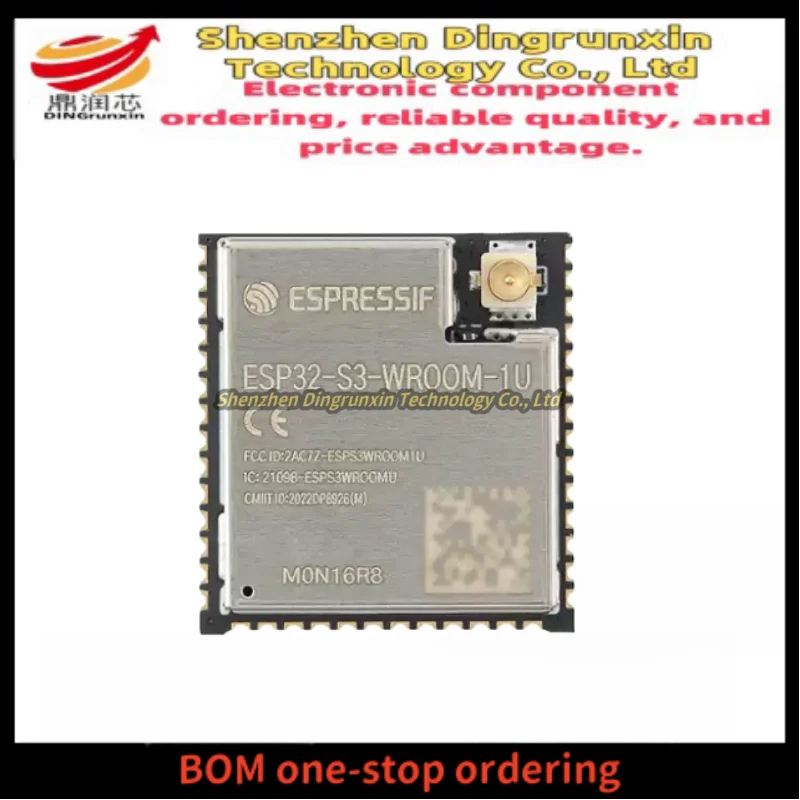 Original ESP32-S3-WROOM-1U-N16R8 Wi Fi+Bluetooth 5.0 32-bit dual core MCU module Group IC