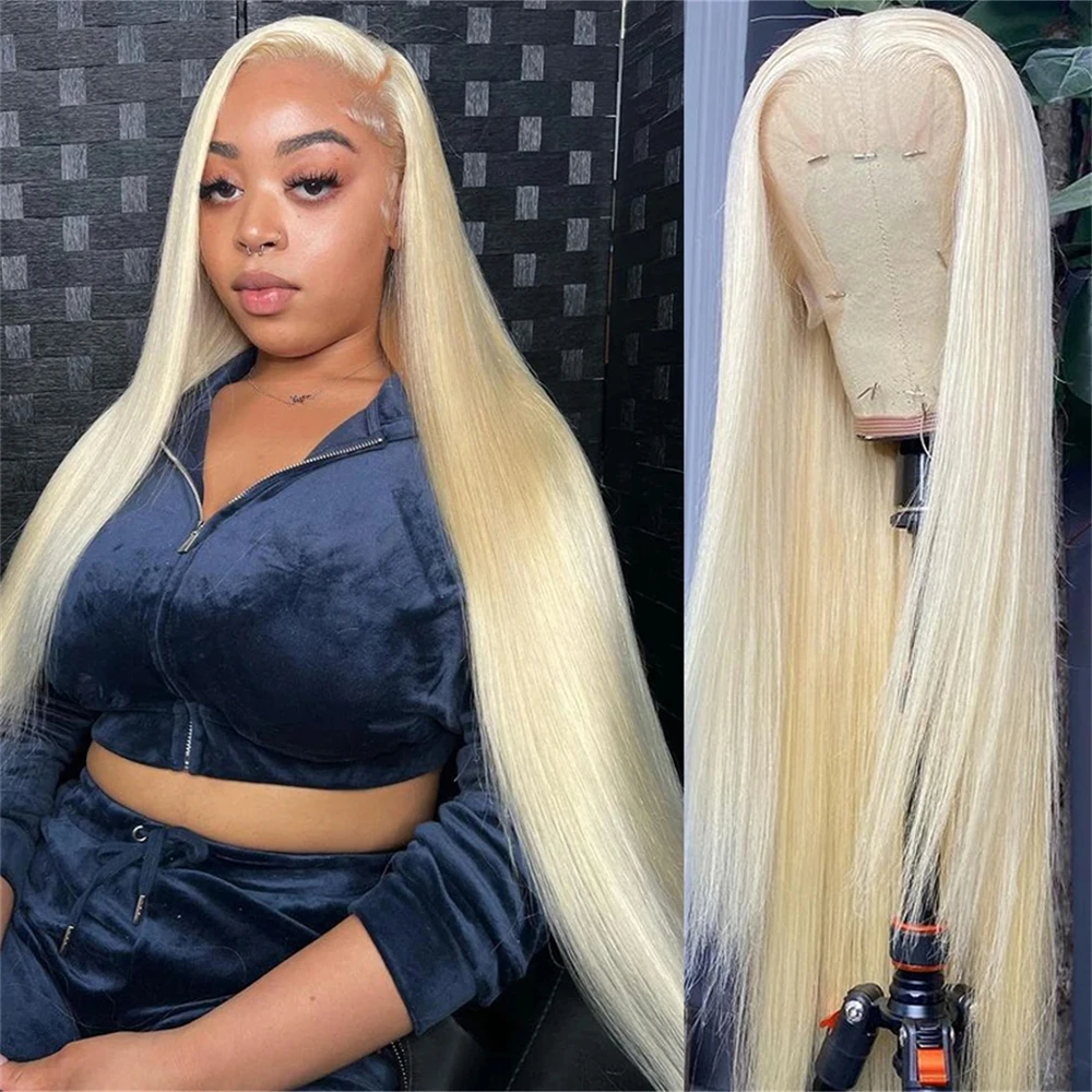 

30 Inch 613 Hd Lace Frontal Wig 13x6 Hd Lace Wig Human Hair For Woman 613 Honey Blonde Bone Straight Lace Front Wigs Brazilian