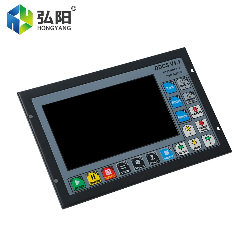HYCNC CM340 Professional 4 Axis English CNC Controller with Power Off Memory for Mold Milling