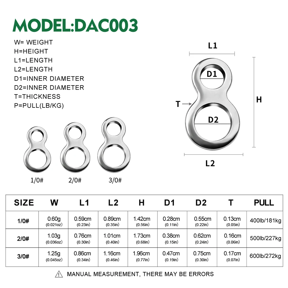 PROBEROS 20-teiliges Ringverbinder mit acht Figuren, Angelclip, Edelstahl, Bootsköderverschluss, silberne Clips – Detail 4