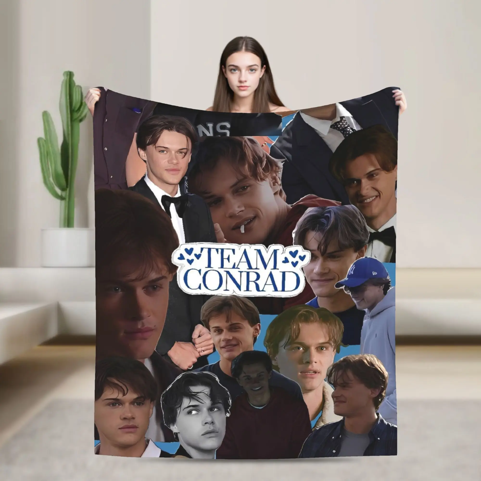 Cousins Beach Team Conrad The Summer I Turned Pretty  Flannel Blankets  Super Soft Throw Blanket Bedspread Sofa Bed Cover