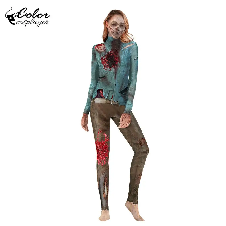 Colore Cosplayer 2021 Purim costumi di carnevale per abbigliamento donna Joker Cosplay body Movie Costume Clown Catsuits