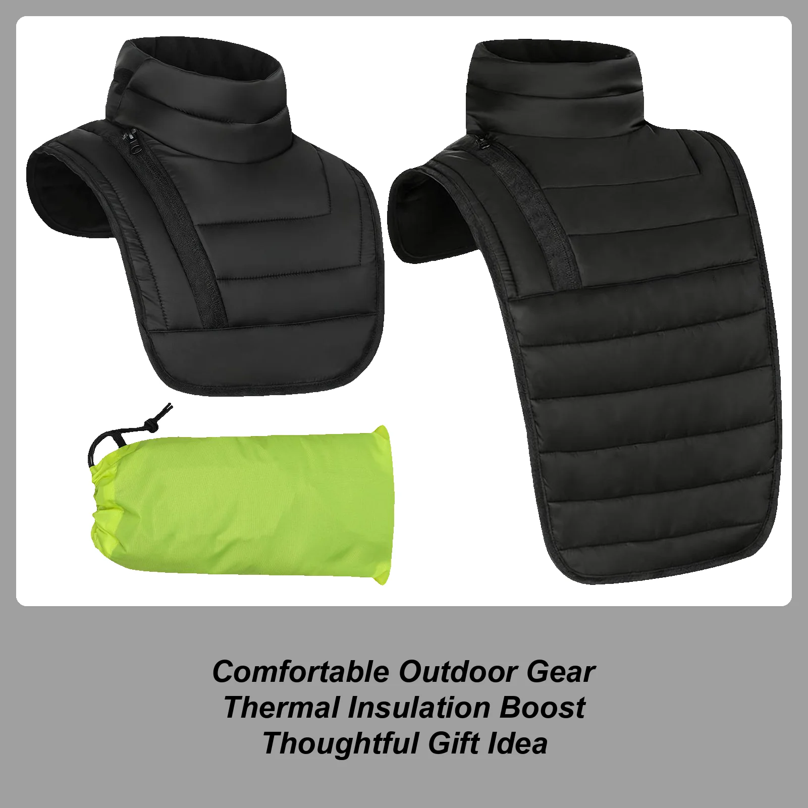 

Windproof Motorcycle Neck Warmer, Thermal Fleece Cycling Balaclavas, Cold Weather Gear For Riding Skiing Snow Sports