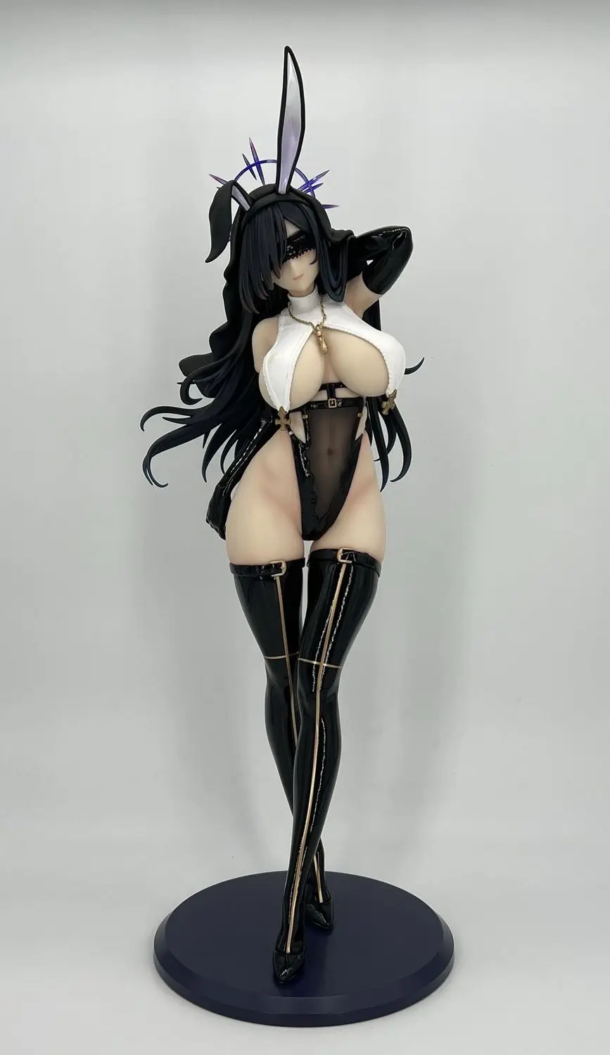 32 cm Nero Suora Figura Ragazze Sexy Figure Bunny Girl Figurine Pvc Versione di alta qualità Modello Decora Statua Modello Regali di compleanno