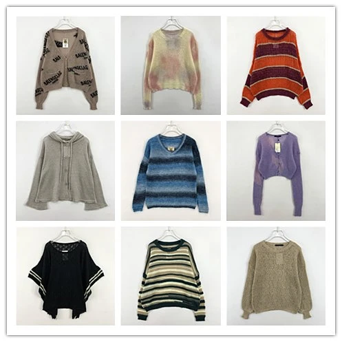 

Винтажный сладкий легкий свободный мягкий свитер из морского шелка для девочек Forest System Lazy Sle, женский трикотаж китайского бренда