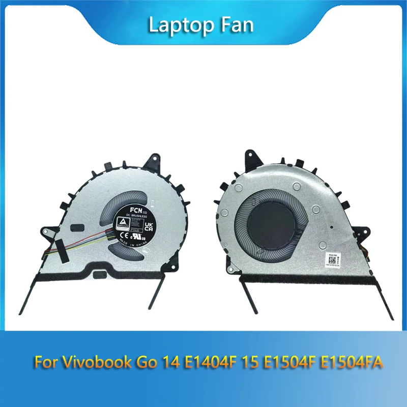 Brand Original New GPU CPU Cooling Fan For ASUS Vivobook Go 14 E1404F 15 E1504F E1504FA