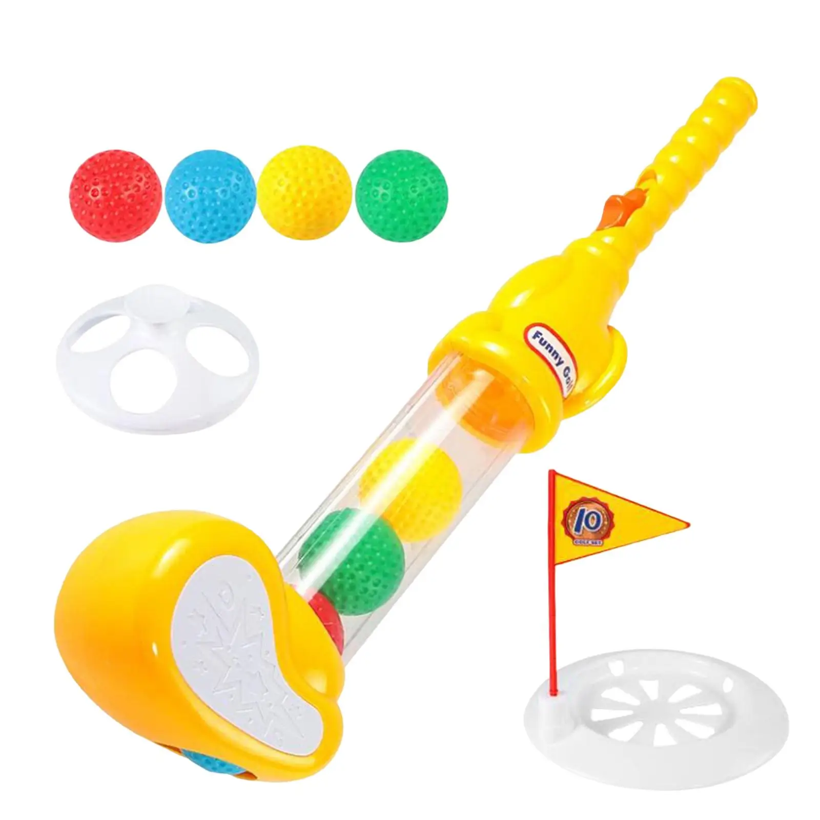 Kids Mini Golf Clubs Set Children Exercise Sports Toy for Lawn Birthday Gift