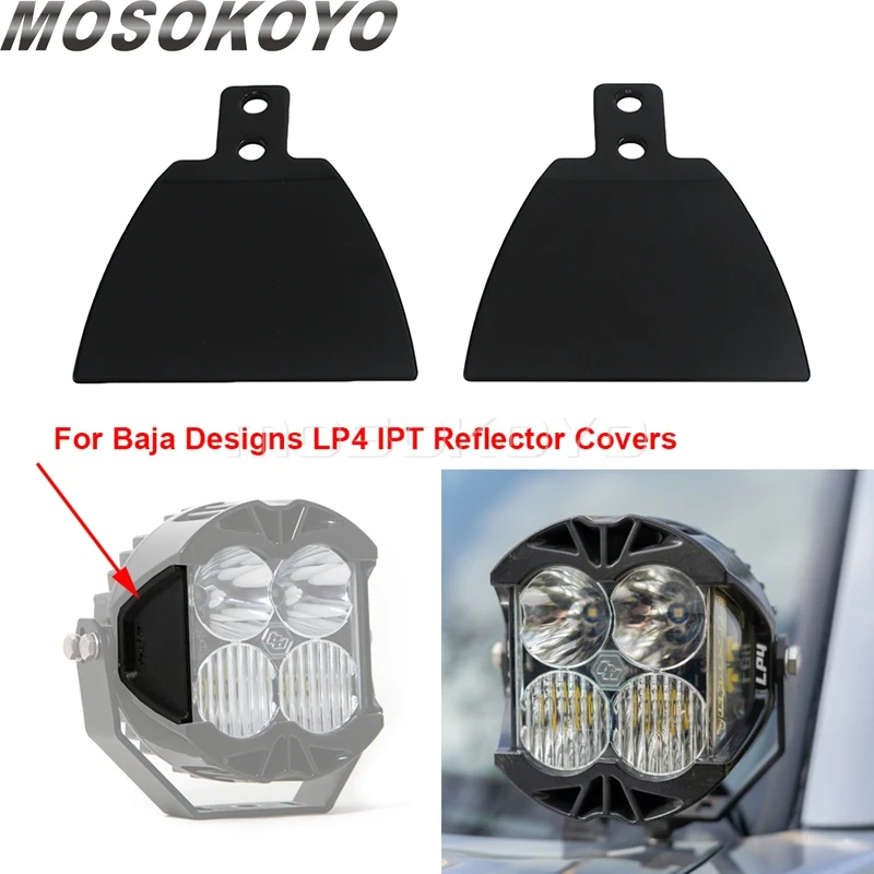 

Motorcycle Car Integrated Peripheral Technology IPT LP4 Pro LED Auxiliary Light Cover Mount Universal For Baja Designs LP4 Light