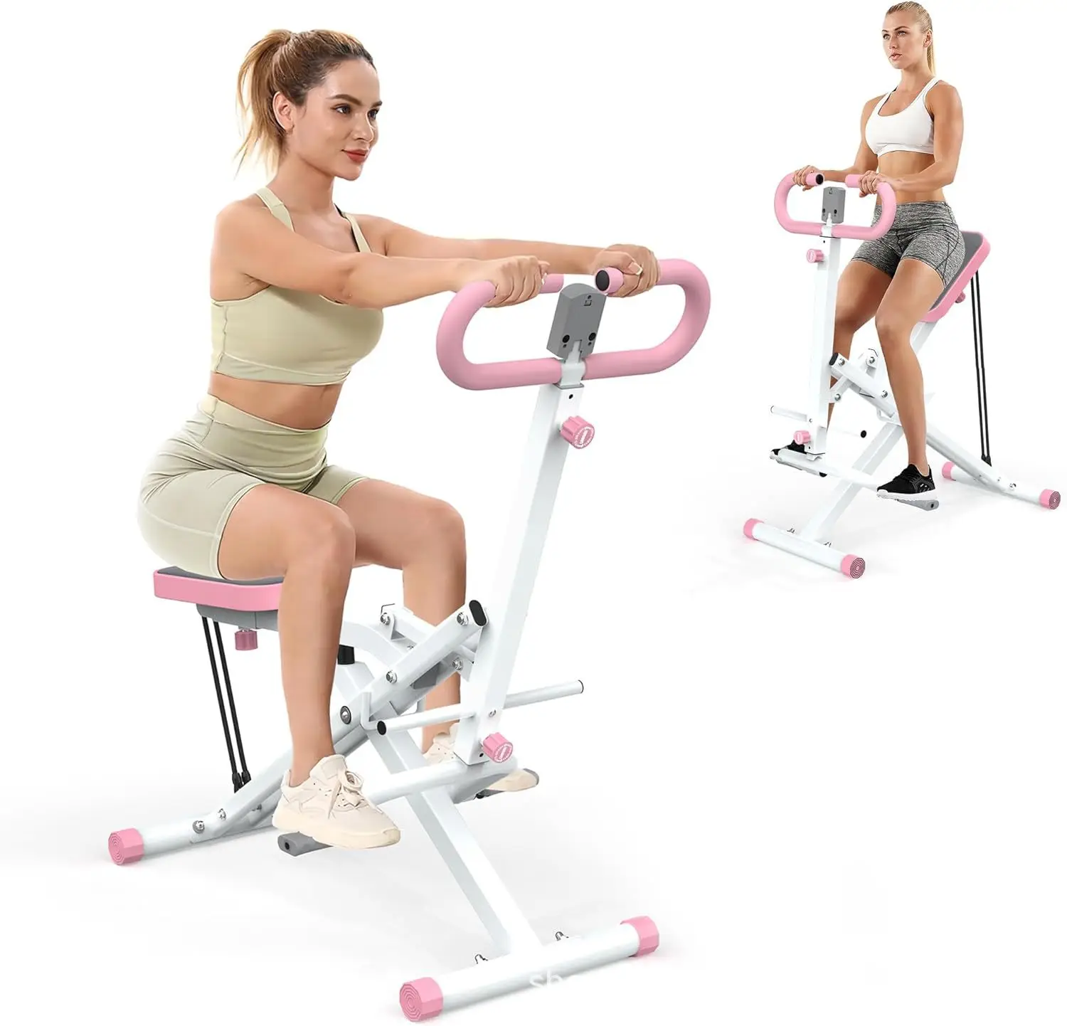 High Quality Squat Assist Trainer Adjustable Horse Riding Roman Chair Sit up Horse Squat Total Crunch Machine