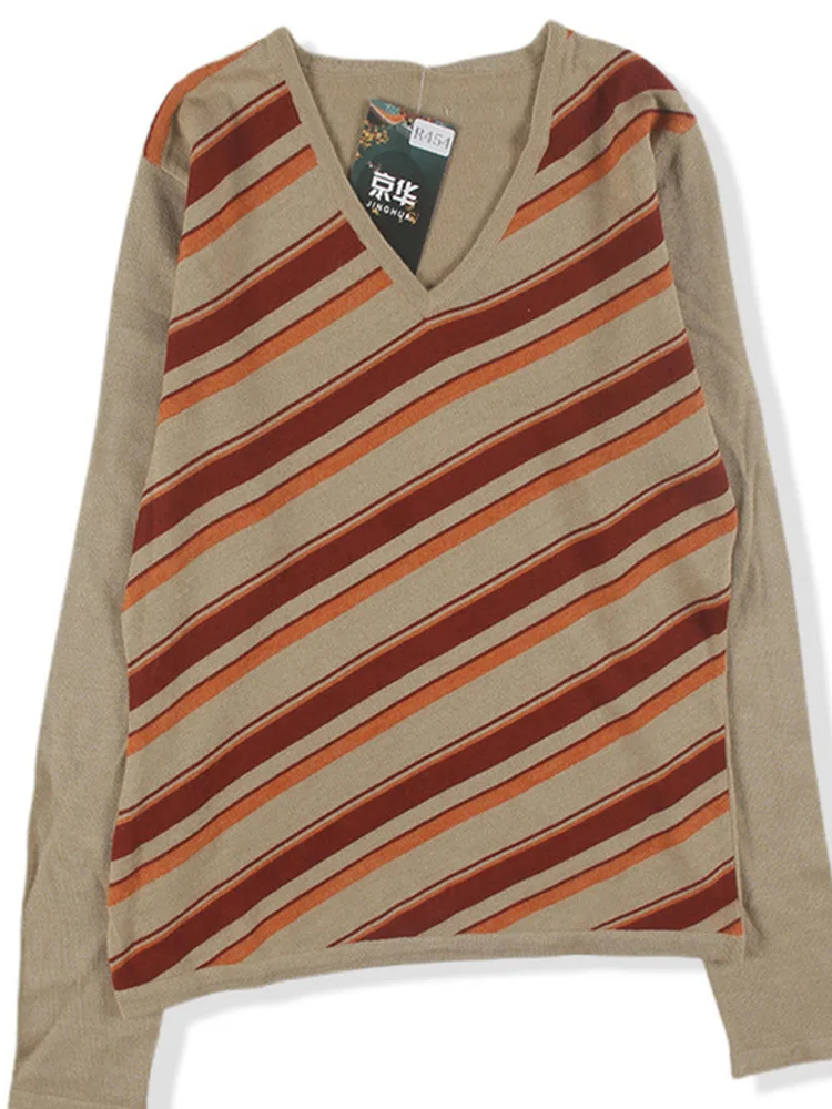 Vintage solto ex lã camisola padrão fair isle malha outono inverno quente longo sve redondo ne único botão fechamento