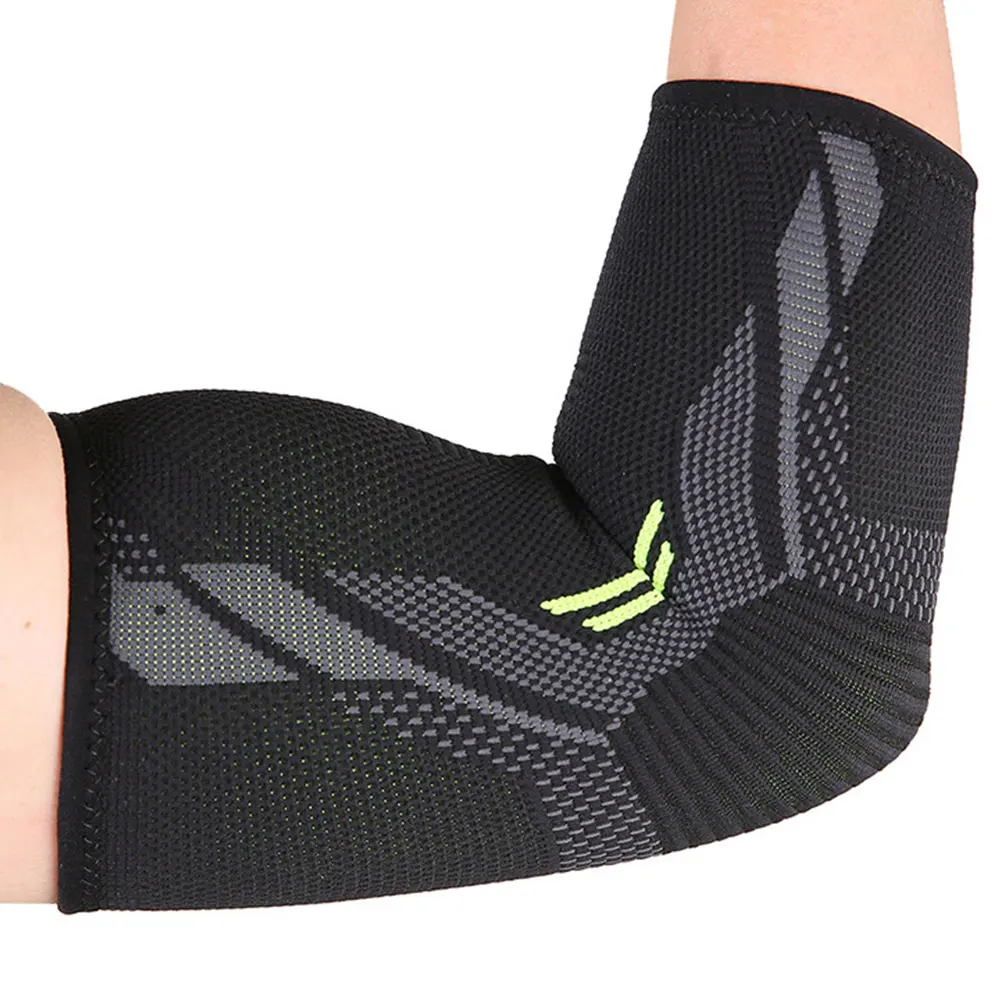 

1Pair Elbow Support Sleeve Premium Elastic Protective Strap for Sports Fitness Running Yoga Outdoor Activities Breathable