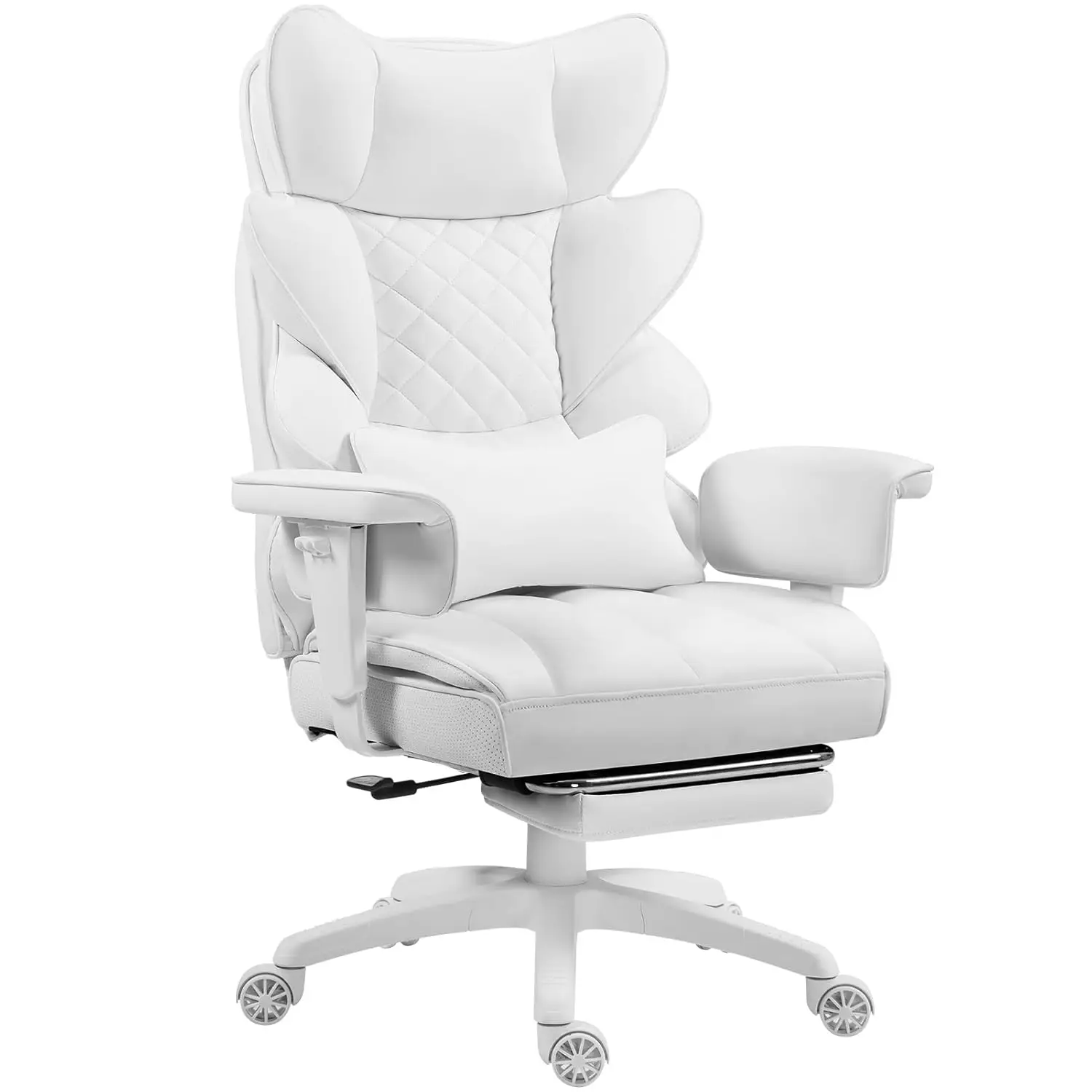 

Big and Tall Office Chair with Pocket Spring Cushion,High Back Computer Gaming Chairs with Adjustable Armrests and Lumbar Suppor