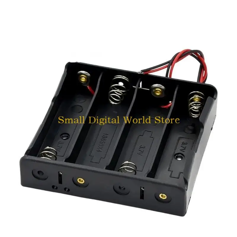 77UB MultiCell 18650 Battery Case Charging Station Built In Thick Wire Highly power Output
