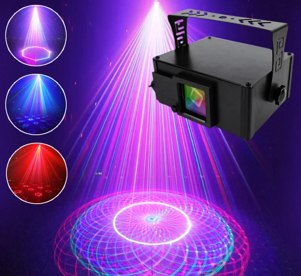 Animation Vollfarb-Laserlichter KTV Bar Atmosphäre Flash Halloween Bühnenlichter