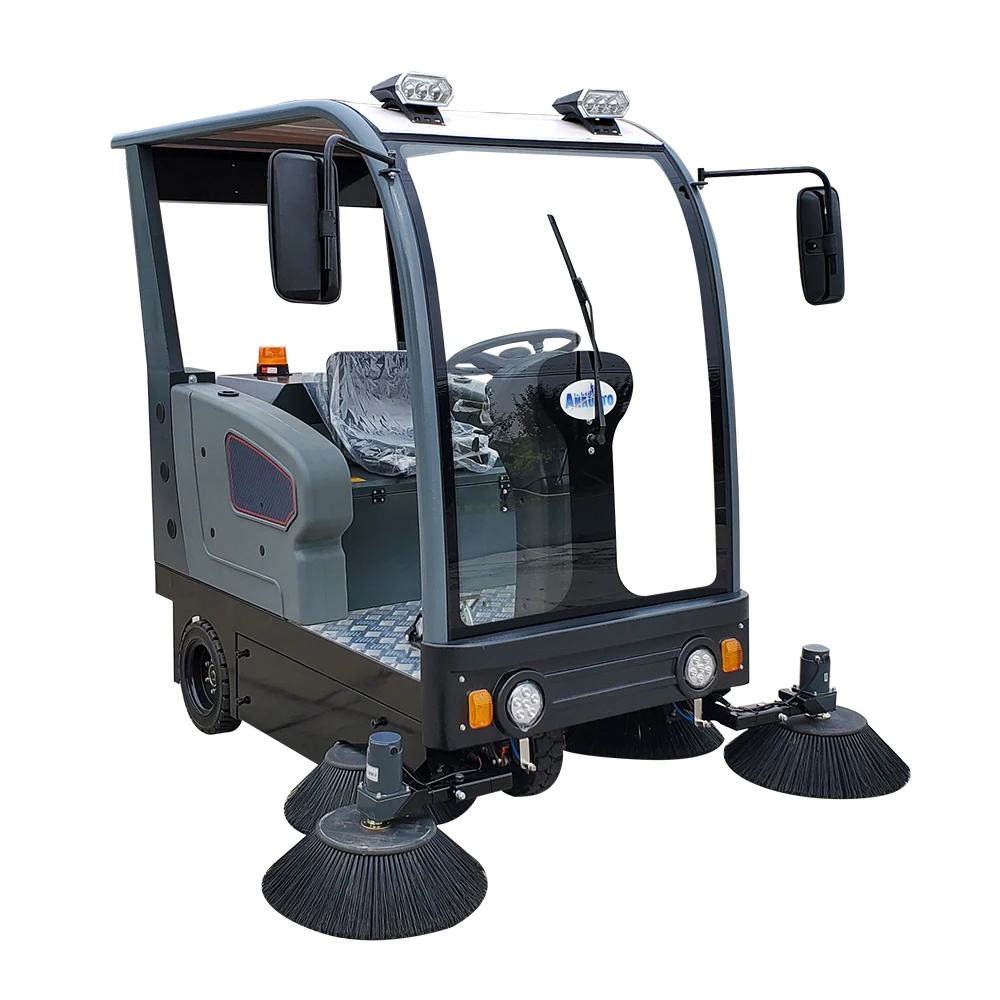 High Performance Durable Electric Floor Sweeper Professional Electric Floor Scrubber for Industrial Commercial Cleaning Use
