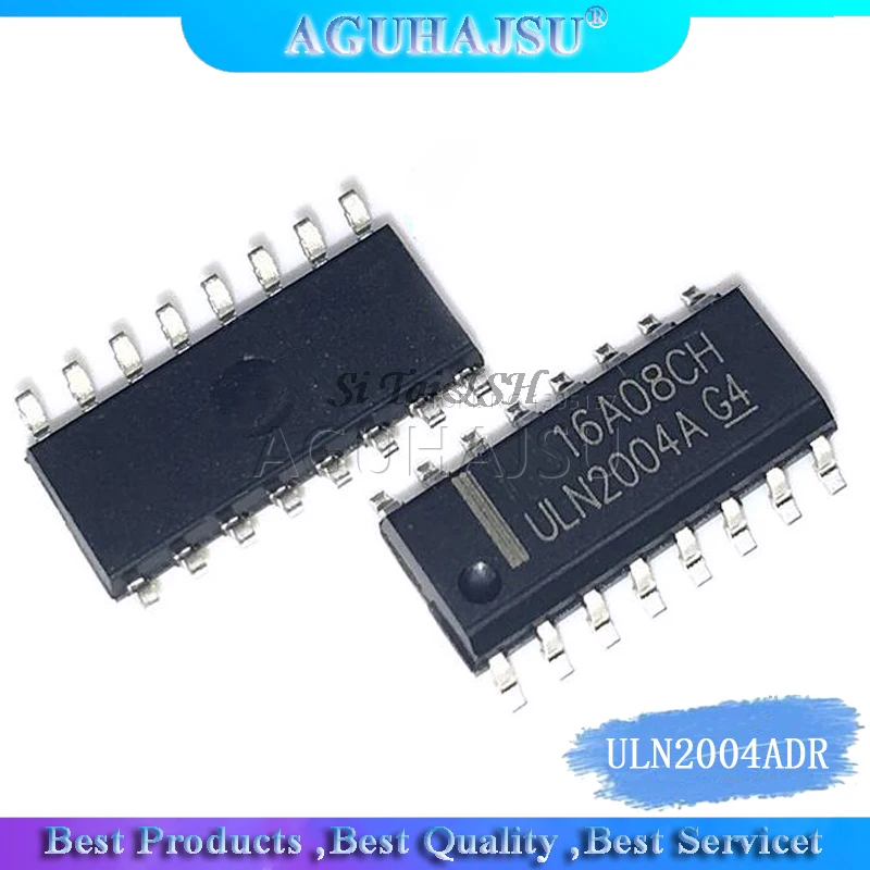 10PCS ULN2004ADR   ULN2004A   ULN2004  ULN2004AFWG  Waterproof shell