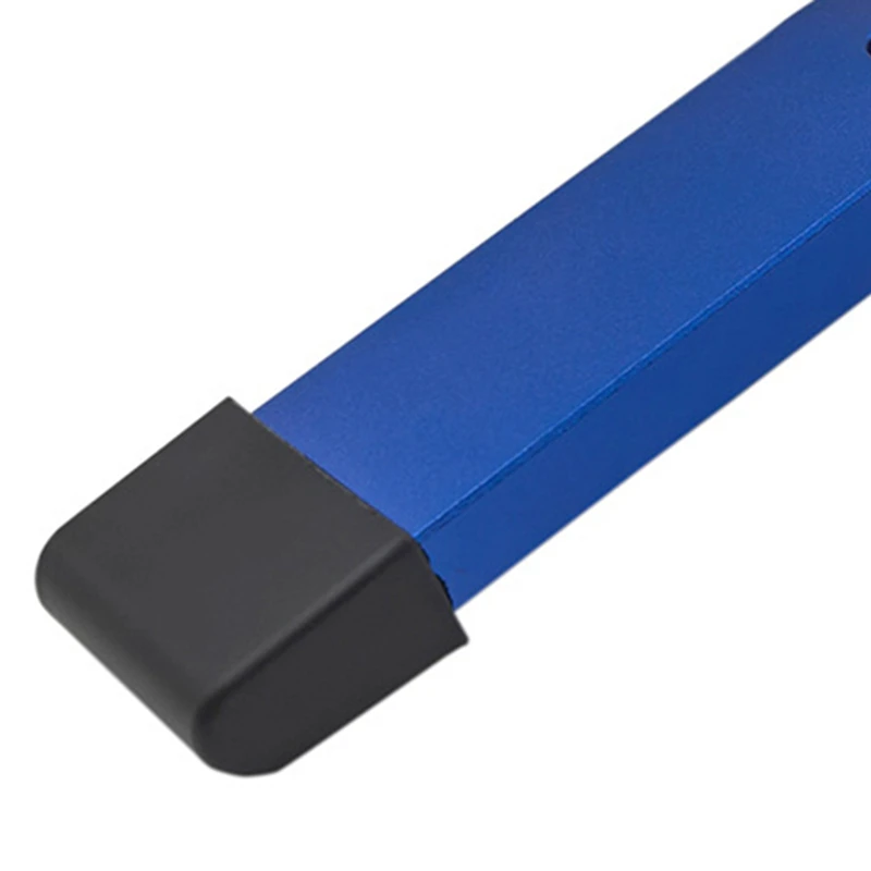 Woodworking Table Quick Acting Hold Down Clamps, Aluminum Press Plate T-Slot Tool Blue [lMr A83]