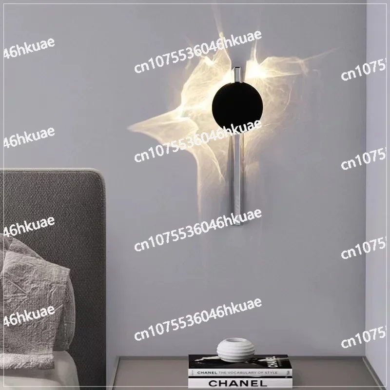 

Modern Luxury LED Wall Light: Ripple Stainless Steel Rotating Design for Living Room, Hotel, Bedroom Bedhead (Atmosphere Light)