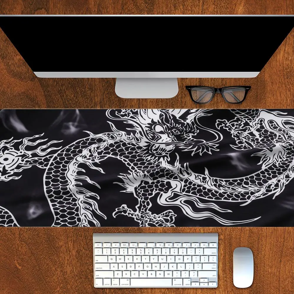 

Chinese Dragon Mouse Pad Keyboard HYB XXC XXL Large Mouse Mats Game Gaming Accessories Office Computer PC Gamer Laptop Desk Mat