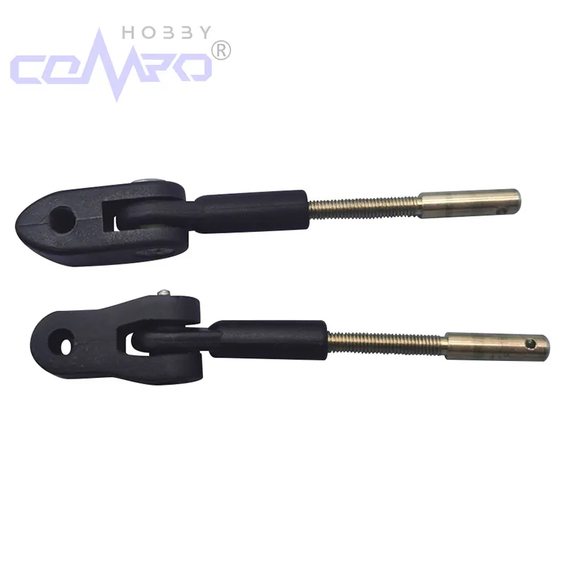 

2Sets Clevises Ball Joint Rod Rudder Angle Rocking Arm For KT foam Fixed Wing RC Aircraft Model Plane Replacement Accessories