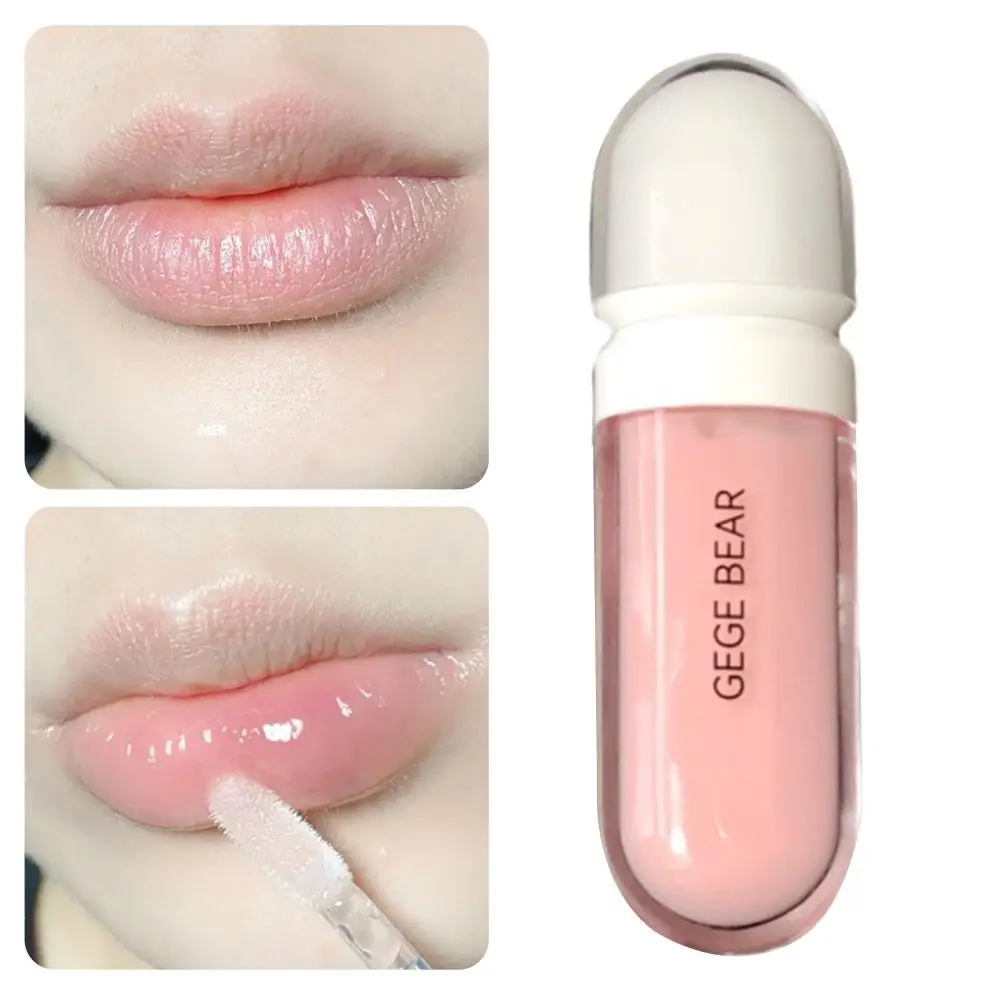 Women Moisture Lip Gloss Fade Lip Wrinkles Moisturising Makeup Care Jelly Balm Liquid Color Lips Lighten Lines 2 Lip Glaze N0K9