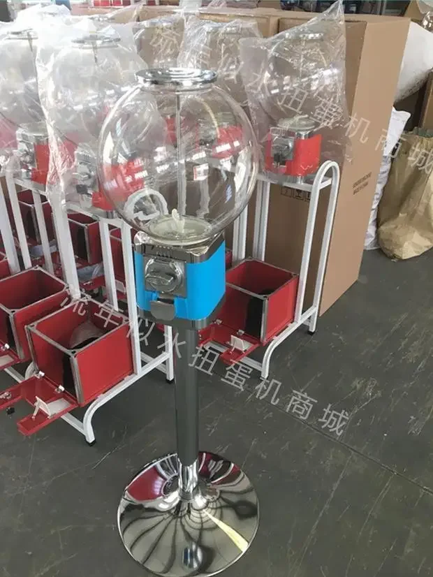 One yuan twisted egg toy machine all-in-one machine elastic ball independent sales coin-operated spiral machine image 5