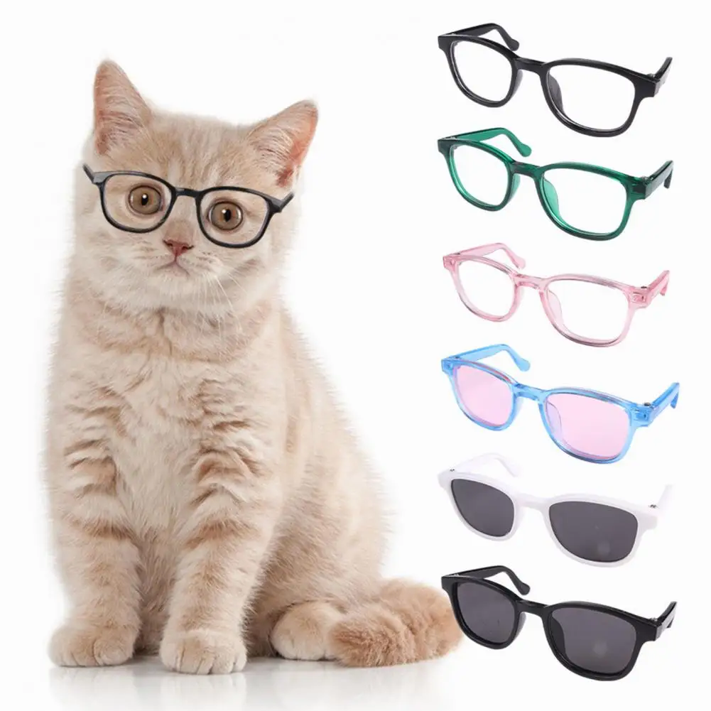 Portable Pet Glasses for Dogs and Cats Wind Eyewear Photos Props Pet Supplies Pet Accessories