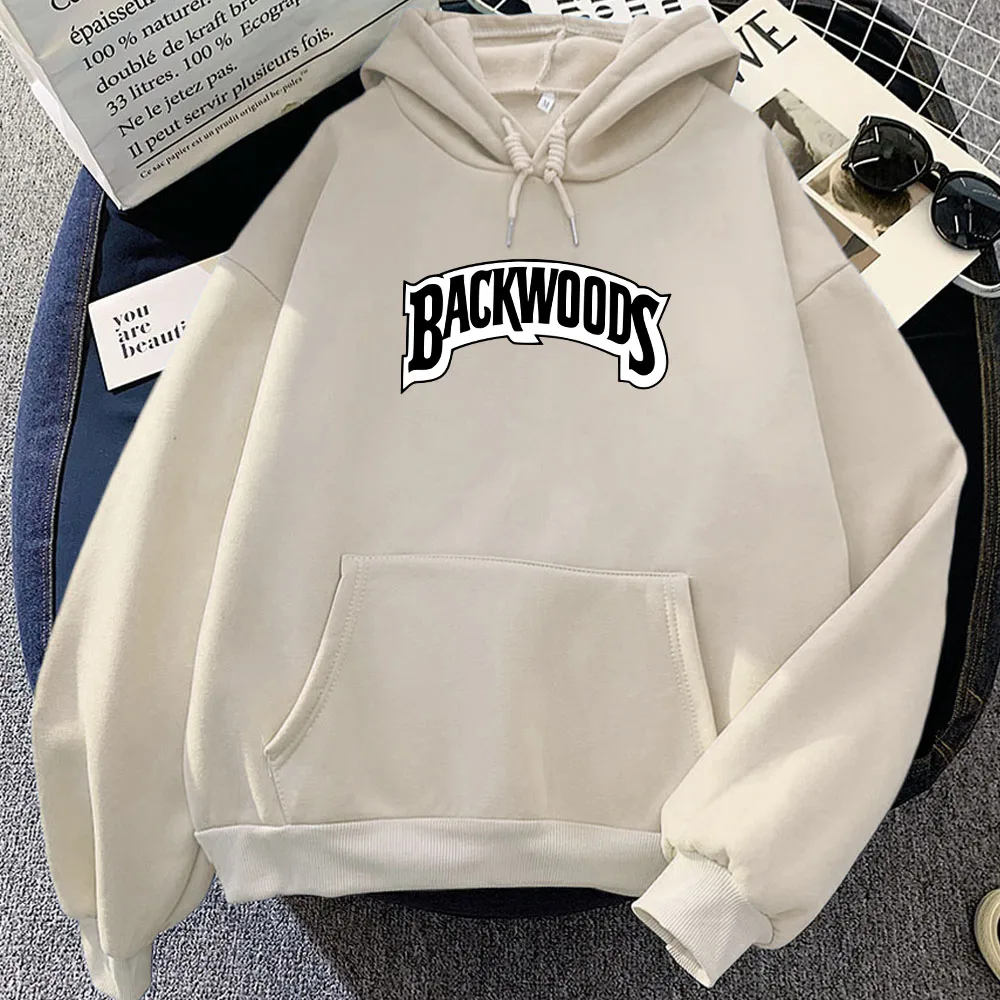 Sweats à capuche à manches longues Backwood pour hommes et femmes, sweat à capuche confortable, impression graphique PVD, pulls d'hiver