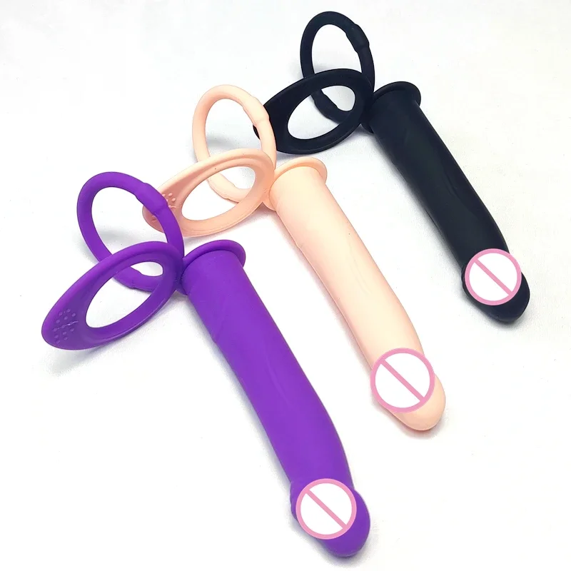 Vibrator Double Penetration Anal Plug Dildo Butt Plug For Woman Strap On Penis Massage Vagina Plugs Adult Sex Toys For Couples