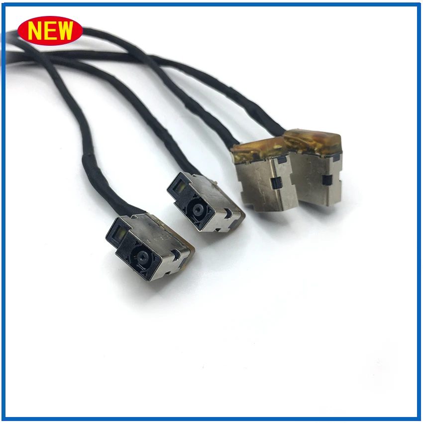 10PCS New Laptop DC POWER JACK CABLE for HP Pavilion 15-AB 15-BS 15-AU 15T-AB Series 799749-T17 799749-S17 799749-Y17 15-ab153nr