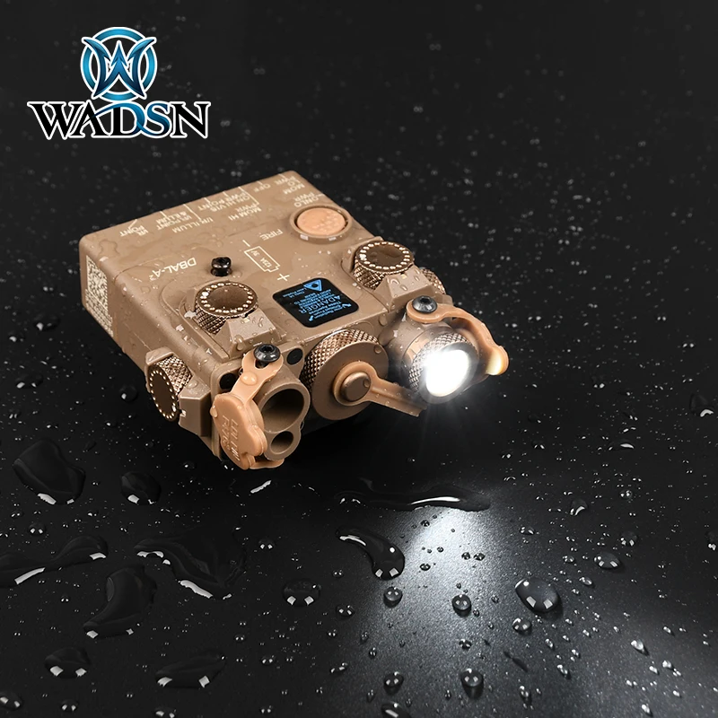 WADSN DBAL-A2 Only Whitelight Version LED Scout Light Strobe Output Hunting Rifle Weapon Light Fit 20mm Picatinny Rail QD Mount