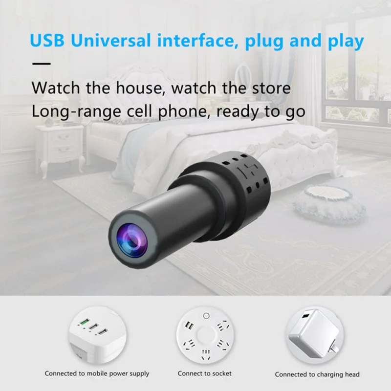 HD 1080P Door Eye Hole Security Camera Wide Angle FishEye Mini Peephole Door Wifi Web Cam Remote Monitoring Door Viewer Cameras