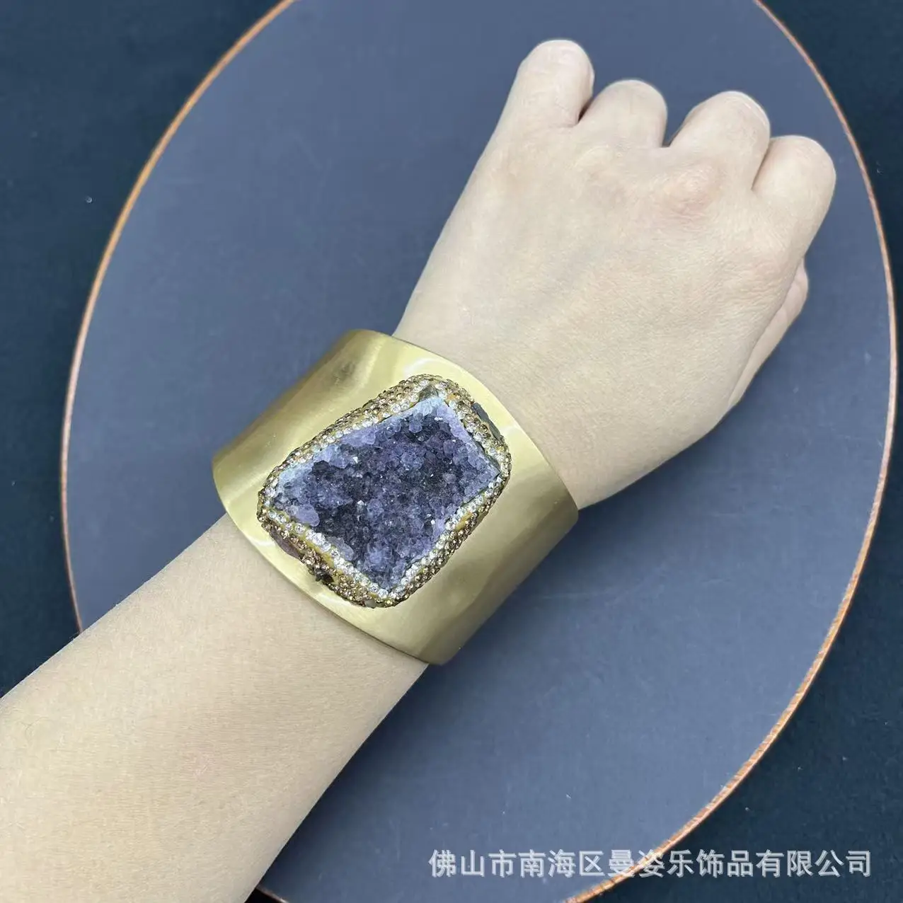 DIY accessories New Amethyst Bracelet High Quality AAA Natural Uruguay Amethyst Bracelet Cross-border Resources Factory Direct S