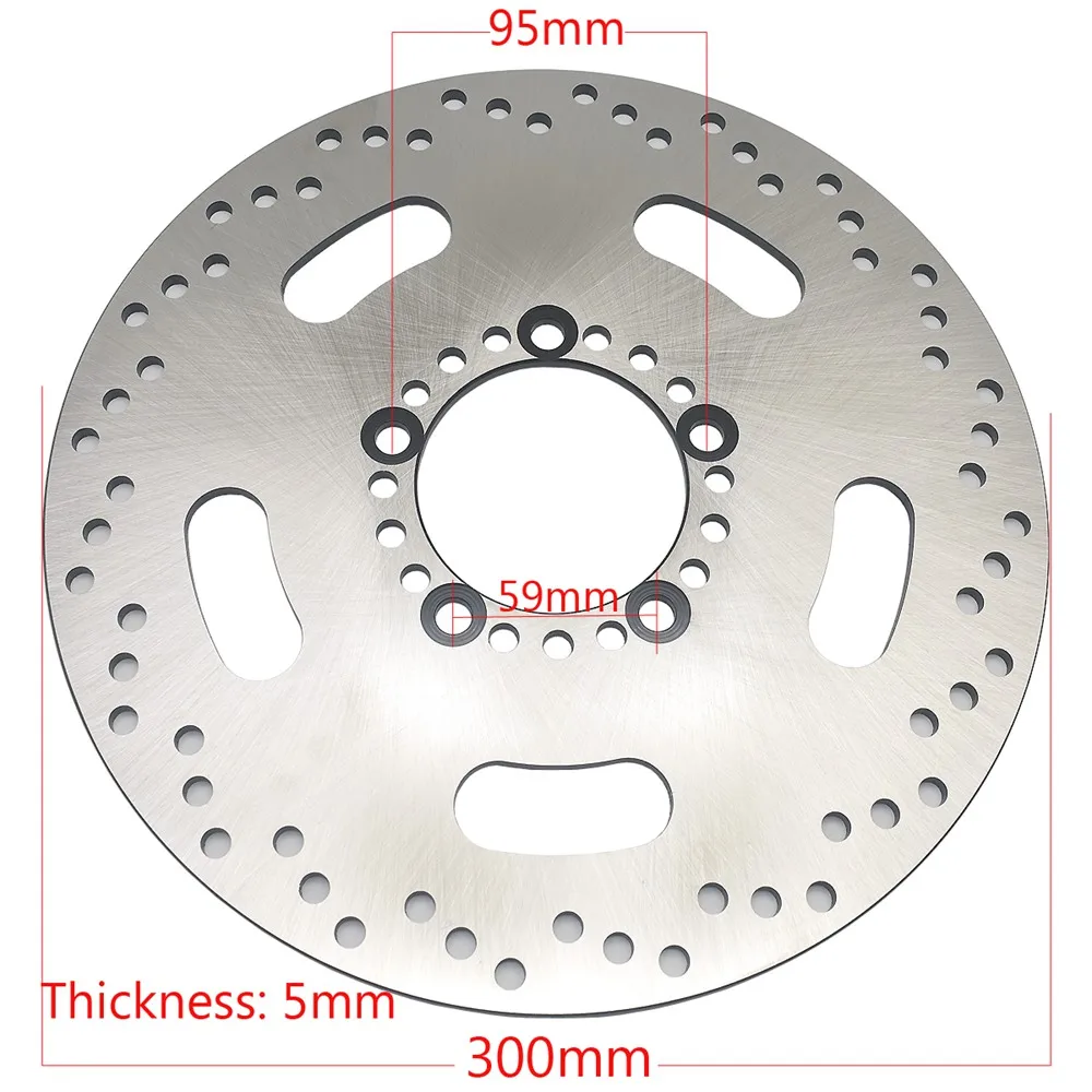 لكاواساكي EN 650 فولكان S 650 ABS EN650 2015 2016 2017 2018 2019 2020 2021 2022 2023 2024 300 مللي متر دراجة نارية الجبهة قرص فرامل R #2