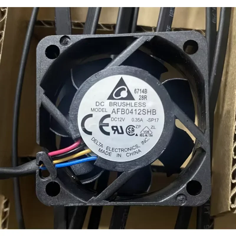 

Delta Electronics AFB0412SHB SP17 DC 12V 0.35A 40x40x15mm Server Cooling Fan