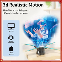 65cm 3d Fan Hologram Projector Wifi Led Sign Holographic Lamp Player 3D Advertising Display Projector Support Images Video Gift